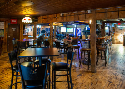 Lost Goat Tavern - formerly Billy Goat Saloon - Gem Village Bayfield Colorado - classic roadhouse bar with live music and pool